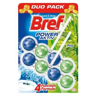 Bref Power active duo pack senteur Pin - Lot de 3 ex.